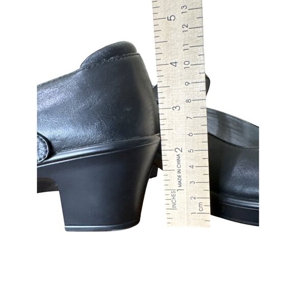 Alegria Harper HAR-641 Black Mary Jane Heels Pumps Leather EU 38 Size US 7.5 - Picture 14 of 14